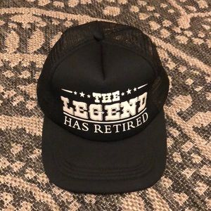 Retirement trucker hat 🤎